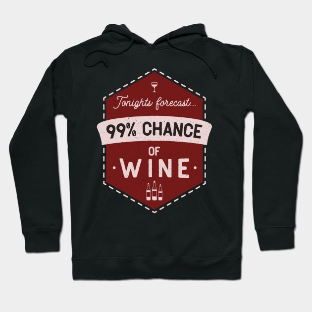 Wine Lover Gift For Wine Drinking Hoodie by Premium Shop